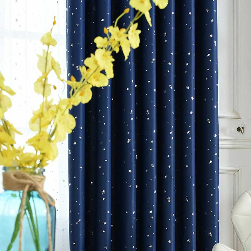 Star Hot Silver Curtain Többszínű Függönyök Hotel Engineeringhez Nappali Hálószoba Kiváló Minőségű Flanelfüggöny