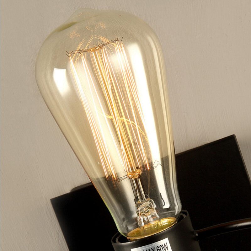 Vintage Ipari Splink Fali Lámpa Robot E27 Lámpatartóval Otthoni Bárok Éttermek