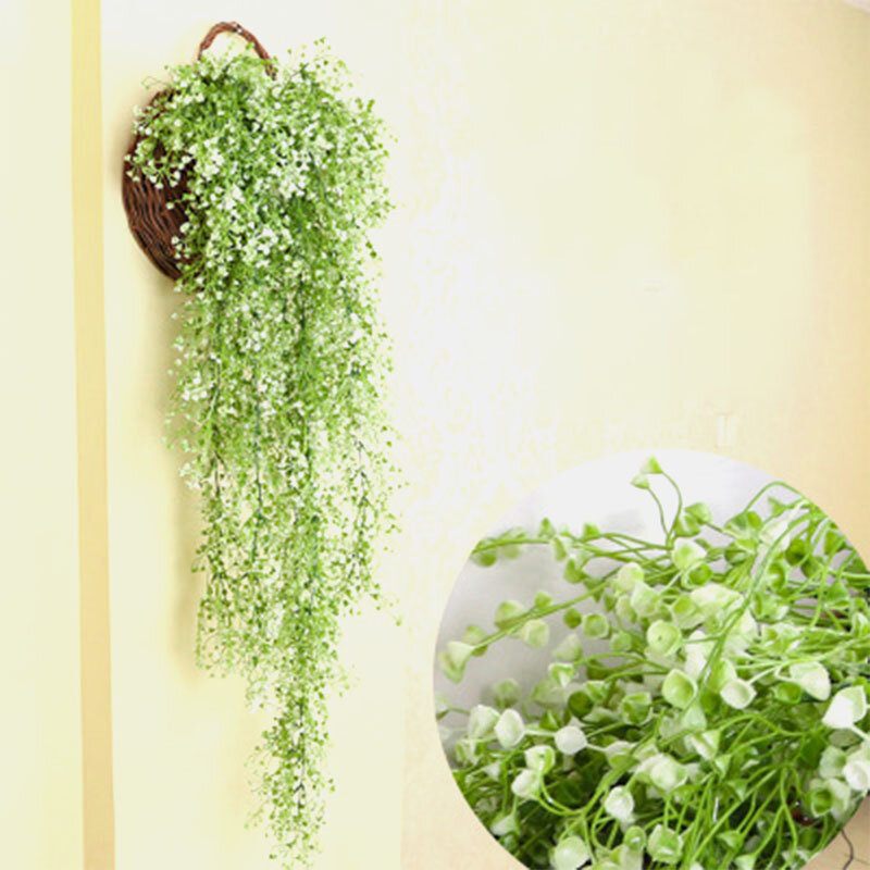 Zöld Növények Virág Szőlő Decorati Műanyag Növény Akasztó Kosár Dekoráció Fali