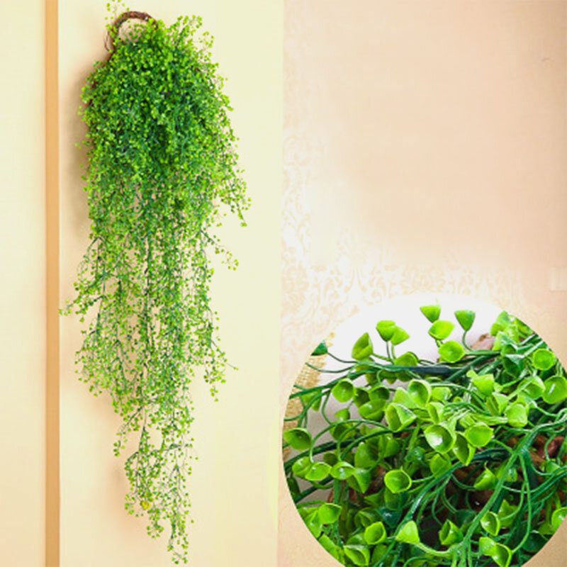 Zöld Növények Virág Szőlő Decorati Műanyag Növény Akasztó Kosár Dekoráció Fali