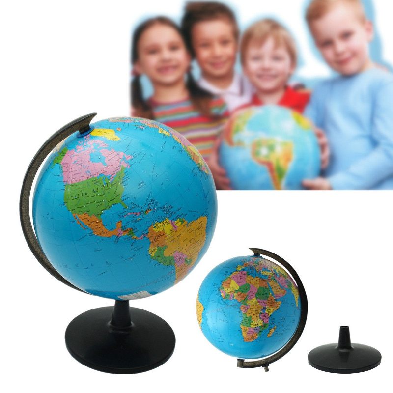 World Globe Atlasz Térkép Állvánnyal Gyerekek Oktatási Lakberendezési Iskolai Irodaszerek