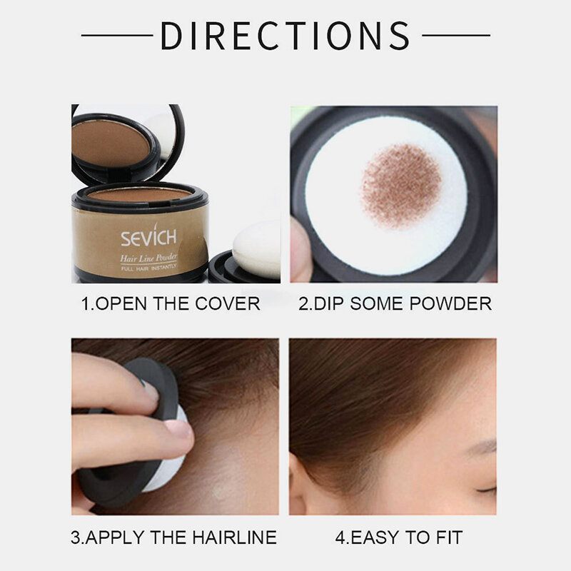 8 Colors Hair Shadow Powder Hajvonal Modified Repair Makeup Beauty Natural Korrektor