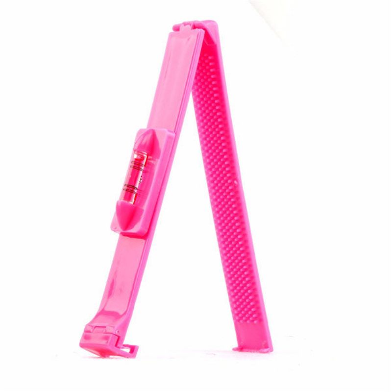 Hair Bang Ruler Cute Trimmer Fringe Cut Tool Clipper Comb Guide Pink Blue