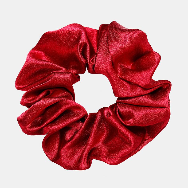 Hair Scrunchie Bársony Elasztikus Szatén Hajpántok Szabálytalan Leopárd Lófarok Kötelek Kötél