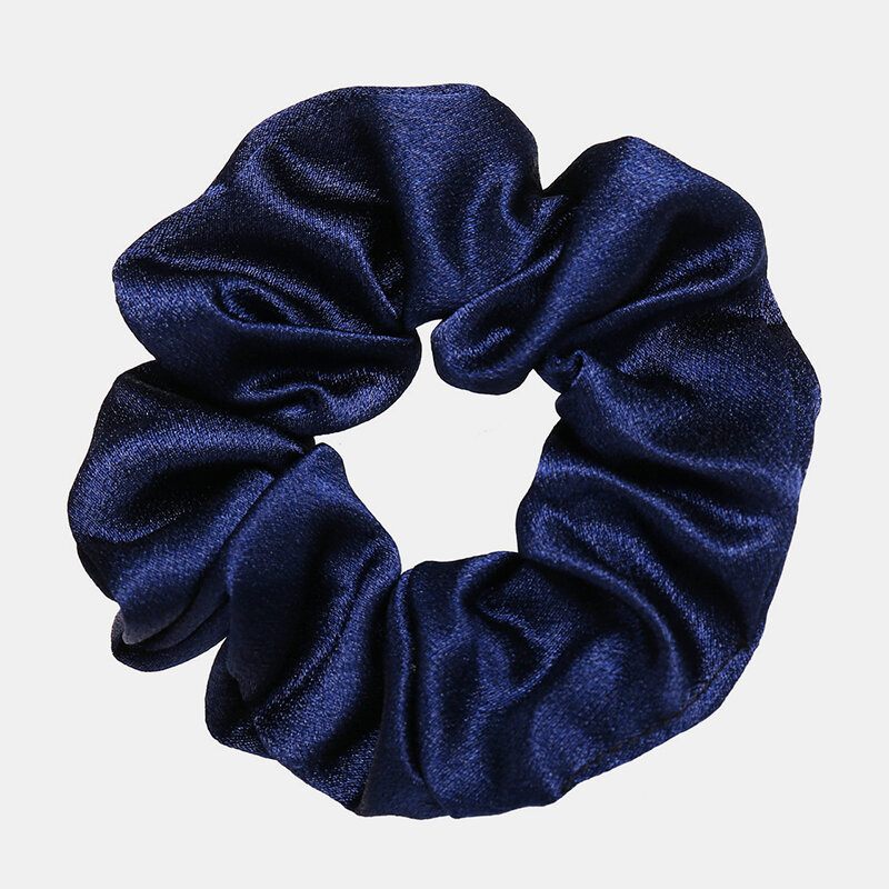 Hair Scrunchie Bársony Elasztikus Szatén Hajpántok Szabálytalan Leopárd Lófarok Kötelek Kötél