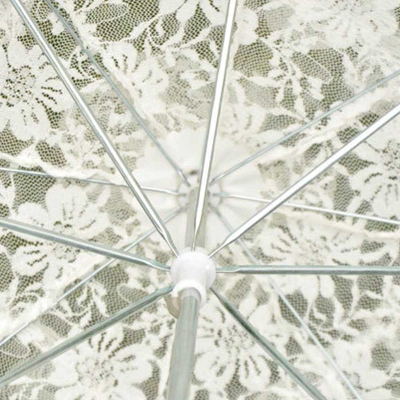 Esküvői Csipke Napernyők Dekoráció Esernyő Fa Fogantyúval