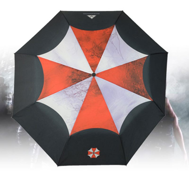 Resident Evil Protection Umbrella Nyomtatott Esős És Napos Esernyő