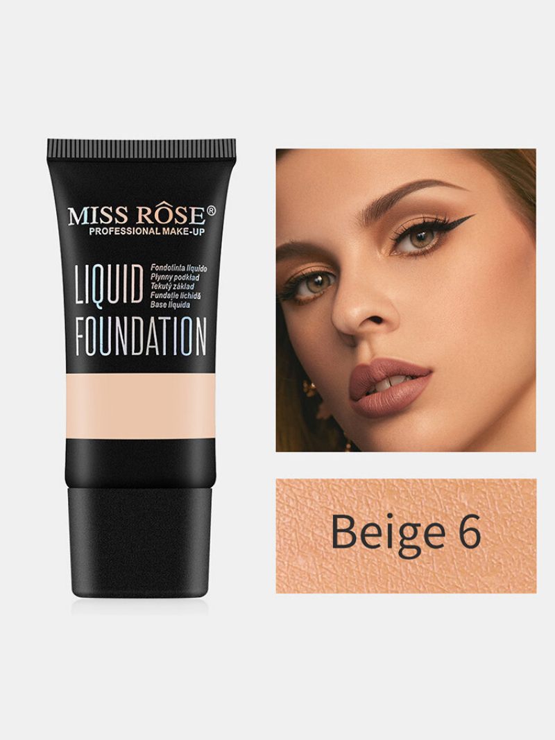 9 Színű Face Liquid Foundation Teljes Fedőképességű Vízálló Arckorrektor Krém