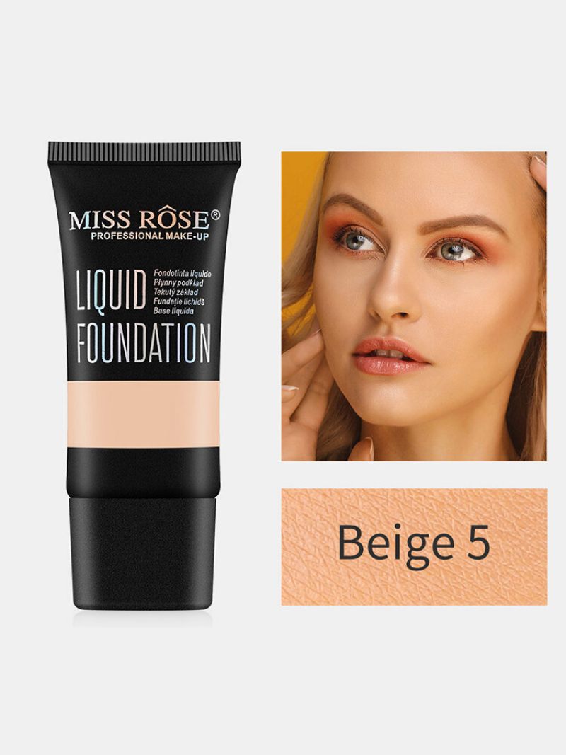 9 Színű Face Liquid Foundation Teljes Fedőképességű Vízálló Arckorrektor Krém