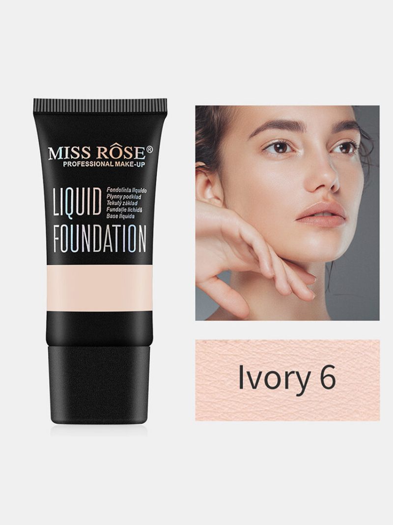 9 Színű Face Liquid Foundation Teljes Fedőképességű Vízálló Arckorrektor Krém