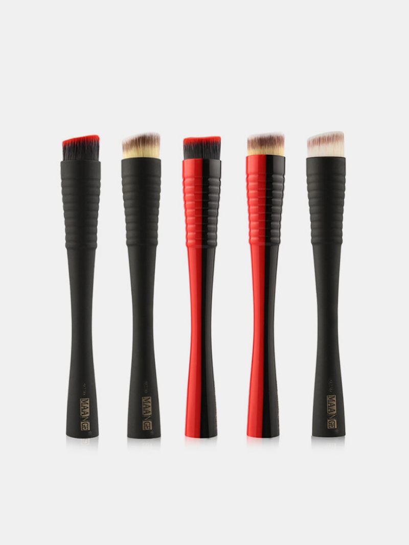 Folyékony Alapozó Sminkecsetek Grooves Design Cosmetic Foundation Quickly Makeup Soft Brush