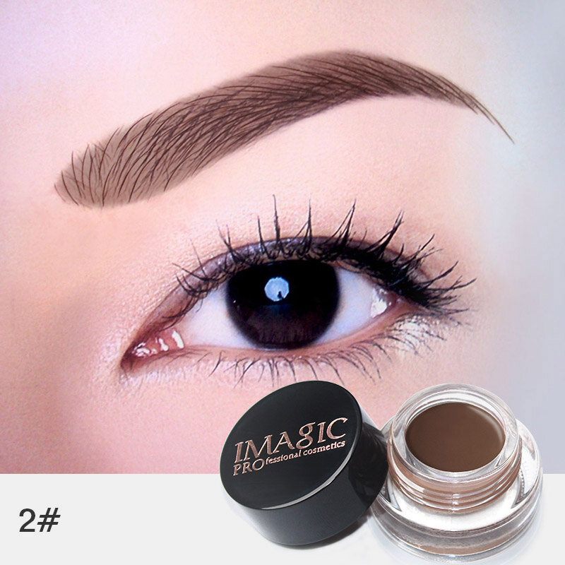 Imagic Professzionális Szemöldökzselé 6colors Eyebrow Enhancer Krém Szemöldökecset Sminkkészlet