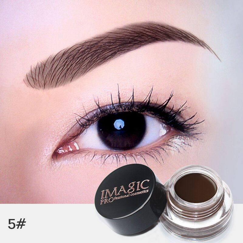 Imagic Professzionális Szemöldökzselé 6colors Eyebrow Enhancer Krém Szemöldökecset Sminkkészlet