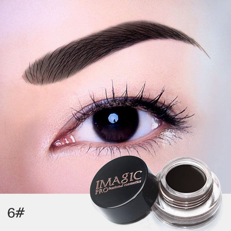 Imagic Professzionális Szemöldökzselé 6colors Eyebrow Enhancer Krém Szemöldökecset Sminkkészlet