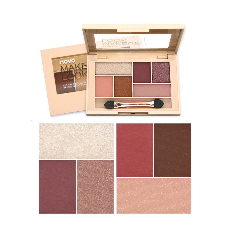 Matte Ground Eye Shadow Disc Silky Six Eyeshadow Pearl Light Color Eye Sminkeszköz Kezdőknek