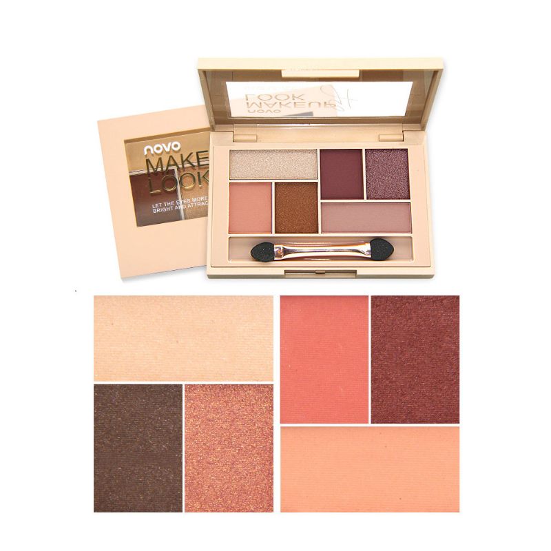 Matte Ground Eye Shadow Disc Silky Six Eyeshadow Pearl Light Color Eye Sminkeszköz Kezdőknek