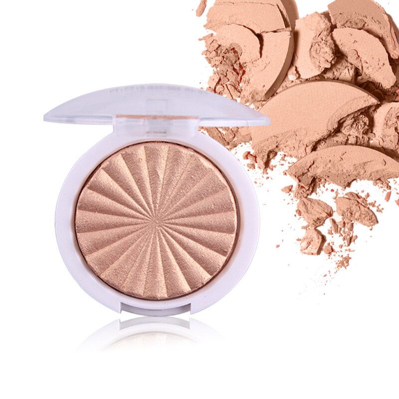 Miss Rose Kiemelő Smink Paletta White Gold Shimmer Glow Brightening Púder Kiemelők Cosmeti