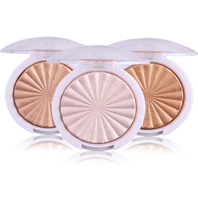 Miss Rose Kiemelő Smink Paletta White Gold Shimmer Glow Brightening Púder Kiemelők Cosmeti