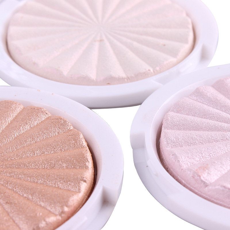 Miss Rose Kiemelő Smink Paletta White Gold Shimmer Glow Brightening Púder Kiemelők Cosmeti