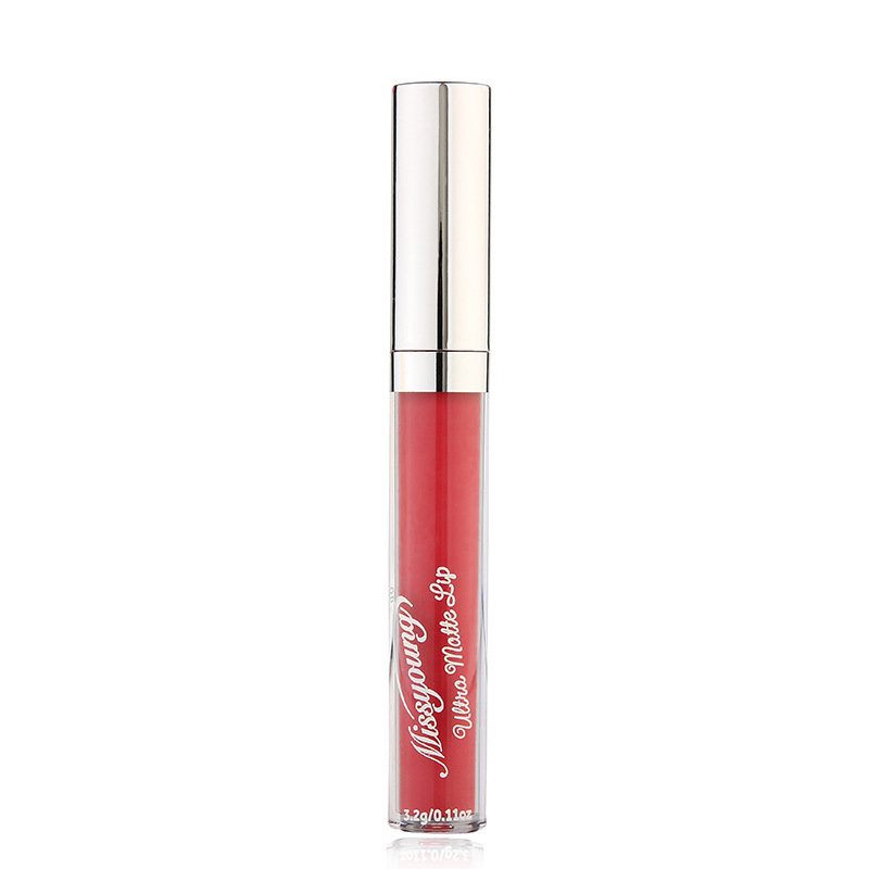 Missyoung Matt Folyékony Ajakrúzs Velvet Nude Pigment Lips Tint Beauty Sexy Metallic Ajakfény