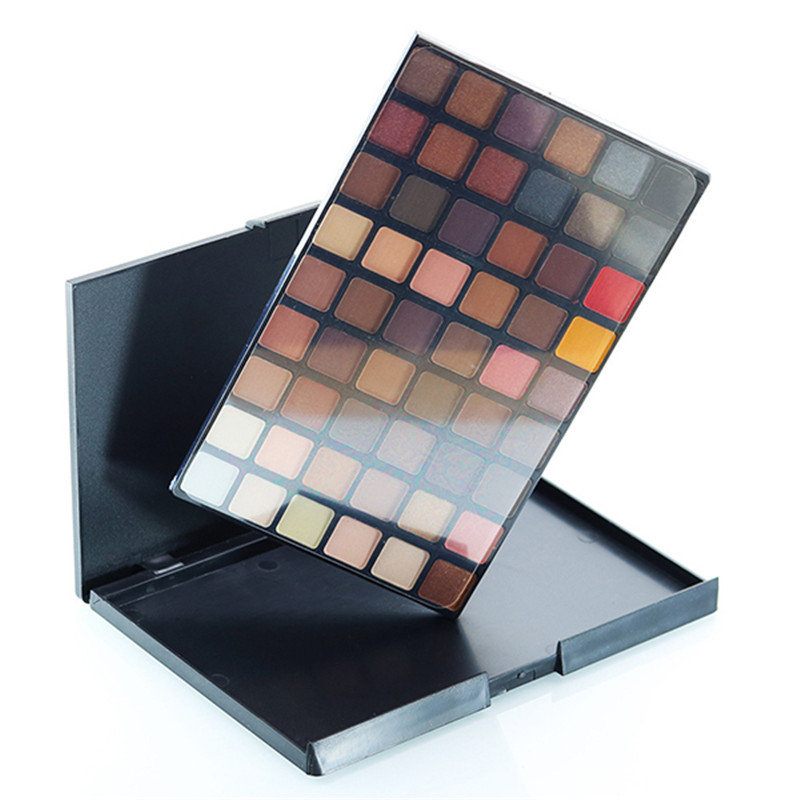 Popfeel 54 Colors Eye Shadow Shimmer Glitter Vízálló Natural Matte Szemhéjpúder Paletta