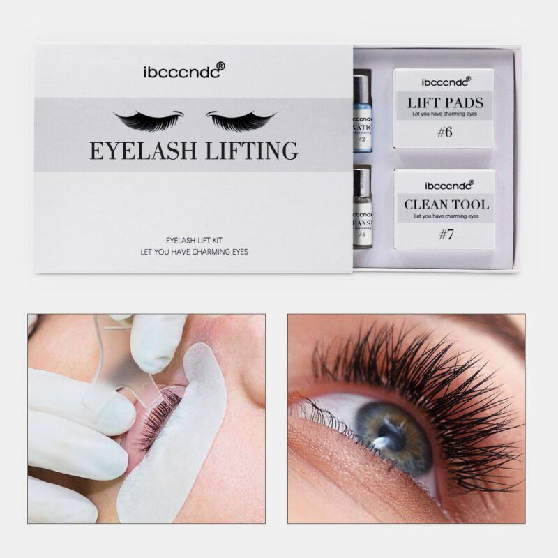 Professsion 7 In 1 Eyelash Perming Lift Kit Wave Szempillák Curling Perm Curler Kit Meghosszabbító Lifting Készlet