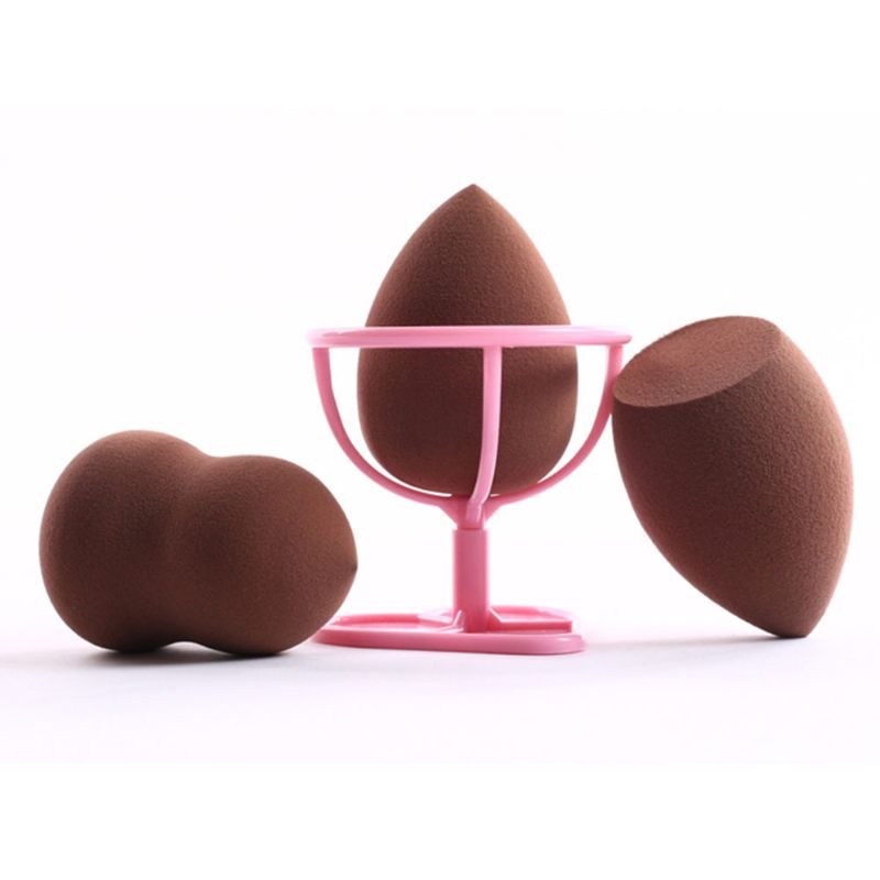 Sminkpúder Puff Dry Wet Három Alakú Szivacs Sminkeszköz Beauty Blender