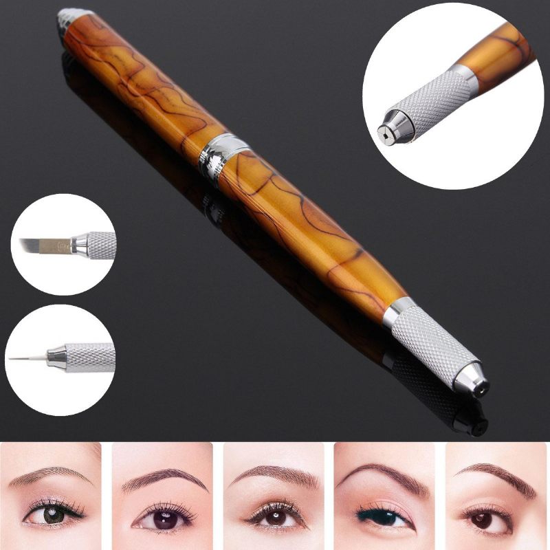 Szemöldök Tattoo Pen Permanens Smink Manuális Eye Brow Microblading Ceruza