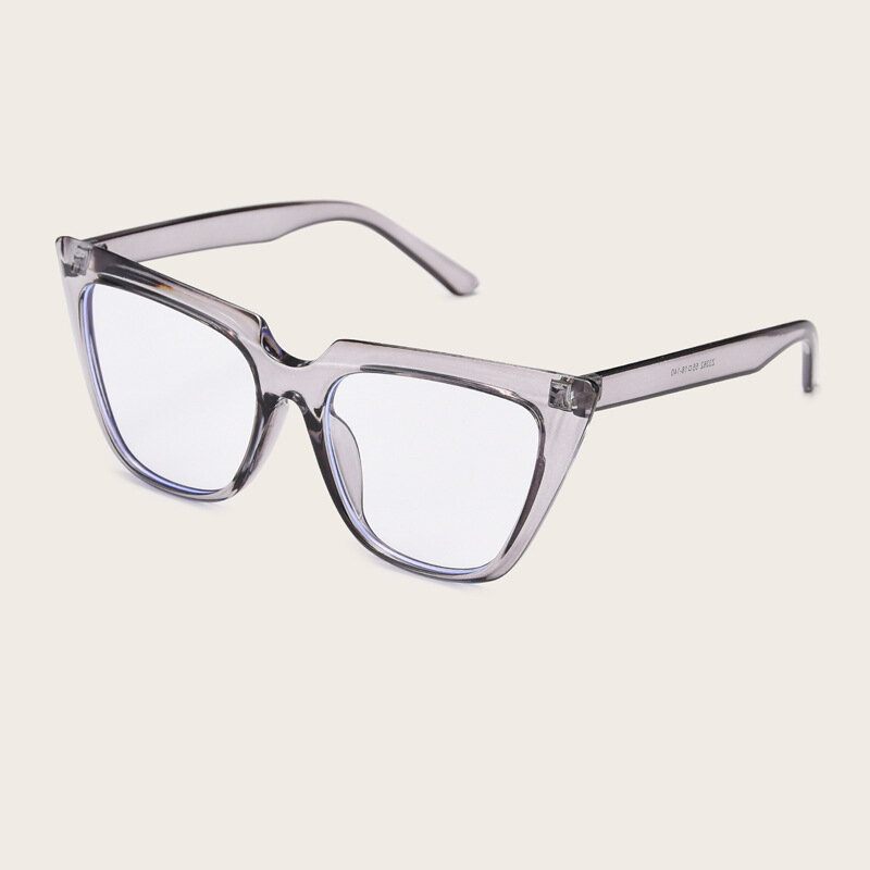 Kék Fény Szemüvegkeretek Női Macskaszem Szemüvegek Női Retro Túlméretezett Optikai Keretes