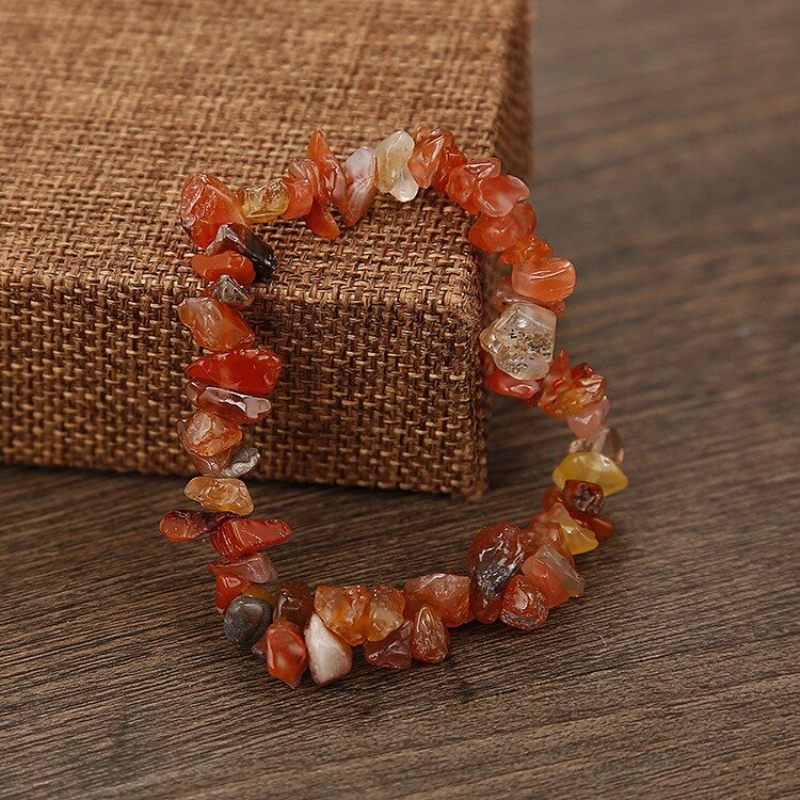 Bohemian Natural Crystal Kavics Karkötő Retro Stílusú Wish Kristály Nőknek