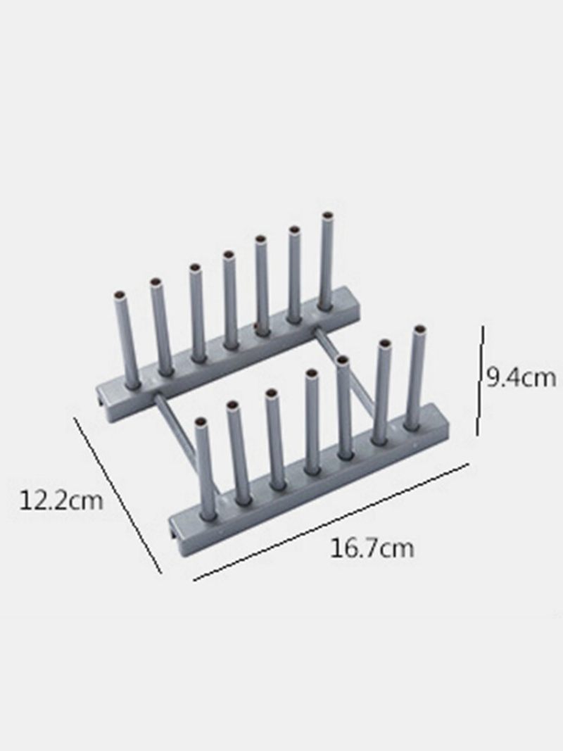 1 Db Többfunkciós Tál Tányér Edénylefolyó Polc Konyhai Eszközökhöz Tároló Edény Fedél Tartó Mosogató Rendszerező Eszköz