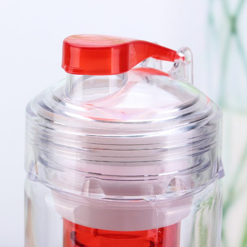 800 Ml-es Infuser Vizes Palackok Kerékpározás Sport Edzés Gyümölcs Infúzió Bpa Mentes