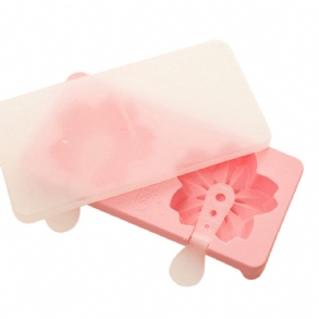 Aranyos Macskakarmok Sakura Cseresznyevirágok Formájú Popsic Fagylalt Készítő Fagyasztott Pop Jeges Jégforma