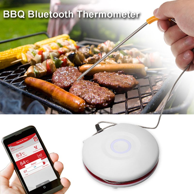Bluetooth Főzés Grill Hőmérő Konyhai Eszközök Piknik Kütyük
