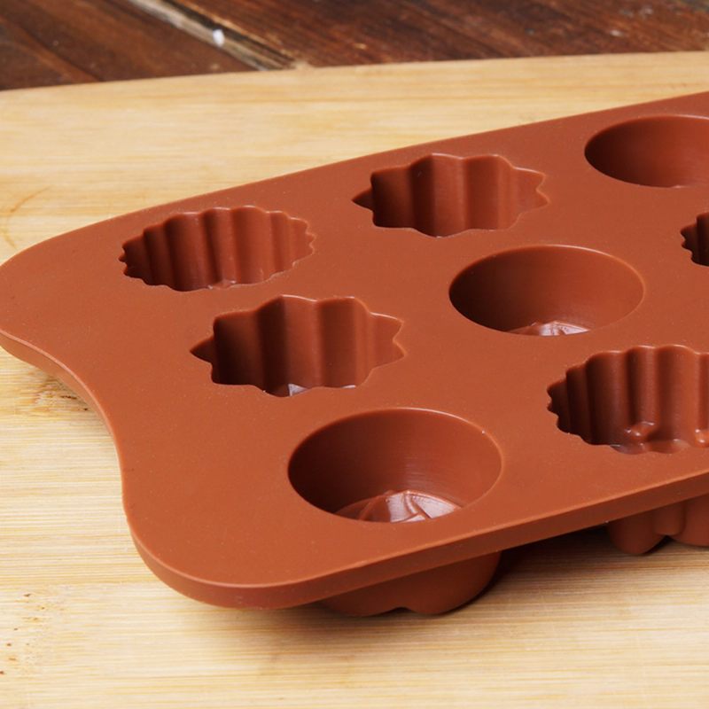 Csokoládé Forma Kreatív Szilikon Cukorka Puding Zselés Jégrács Desszert Sütőforma Tartós Könnyen Kioldható