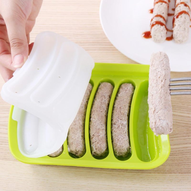 Diy Kolbászforma Szilikon Hot Dog Forma Kolbász Készítő Eszközök