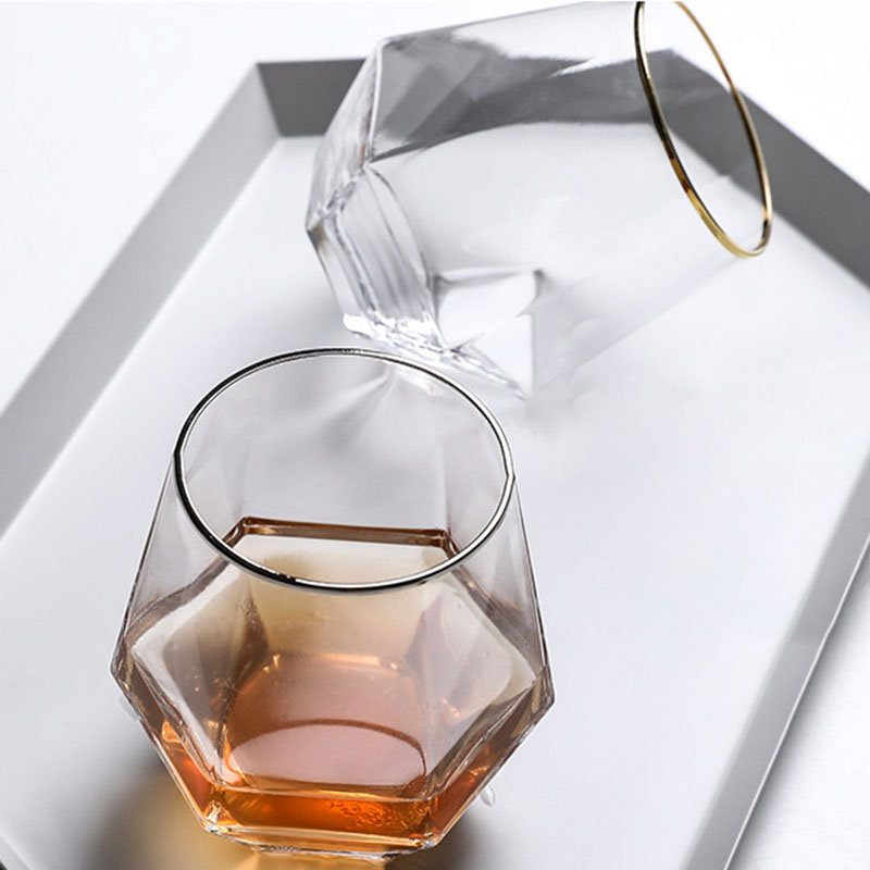 Gold Crystal Glass Whisky Cup Home Bogey Cup Classical Cup Ktv Boros Bögre Legjobb Ajándék