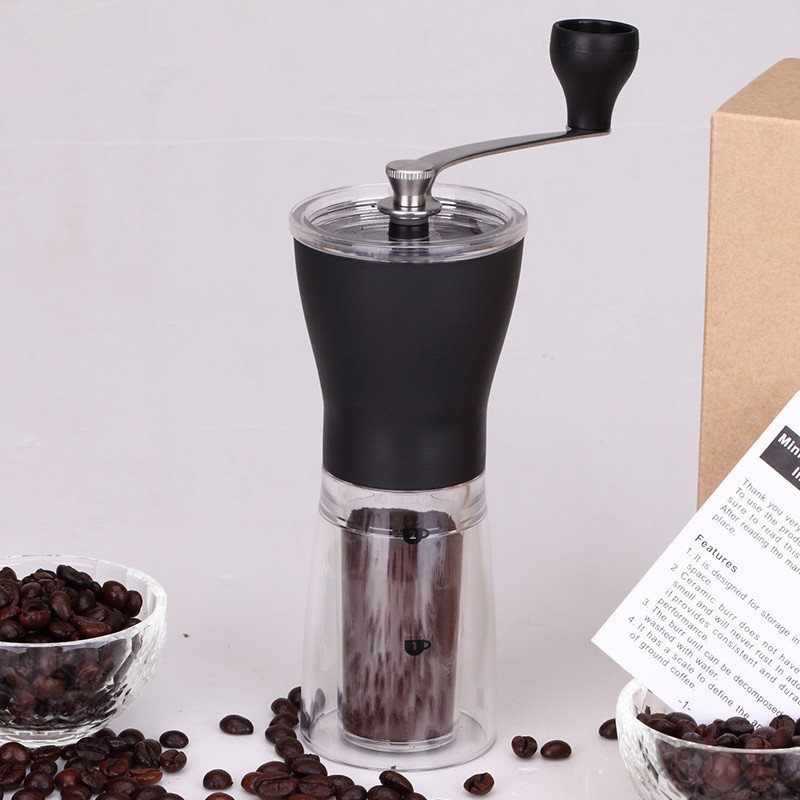 Kézi Kávédaráló Rozsdamentes Acél Kávébab/borsdaráló Konyhai Használatra