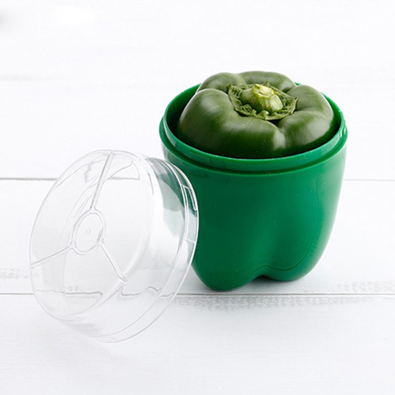 Mini Zöldségzáras Doboz Nem Mérgező Hordozható Műanyag Crisper Készlet Átlátszó Szőlő-fokhagyma Tál