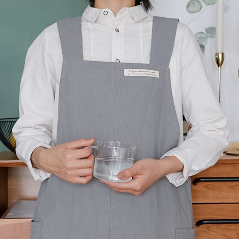 Növelje Irodalmi Friss Japán És Koreai Kötény Otthoni Szolgáltatás Overall Virágbolt Kávézó Munkaruha