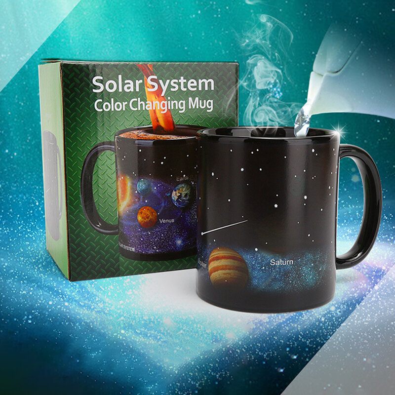 Starry Solar System Kerámia Színes Bögre Csészék És Bögrék