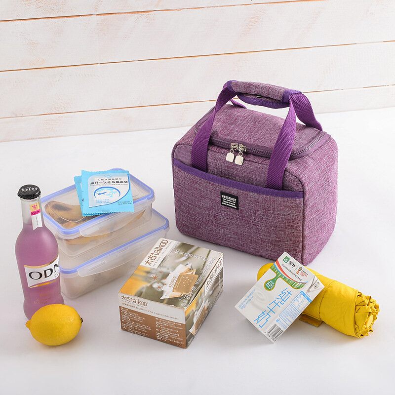 Szigetelt Ebédlődoboz Vízálló Hűtő Termikus Piknik Bento Bag Work School