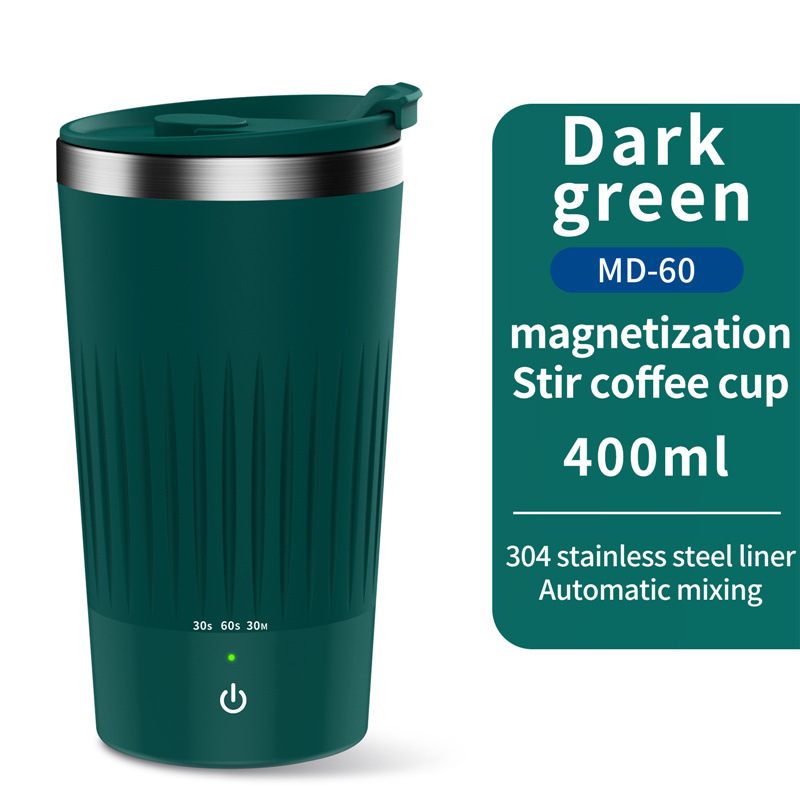 Teljesen Automatikus Keverőpohár Elektromos Hordozható Kávéscsésze Újratölthető Mágneses Csésze