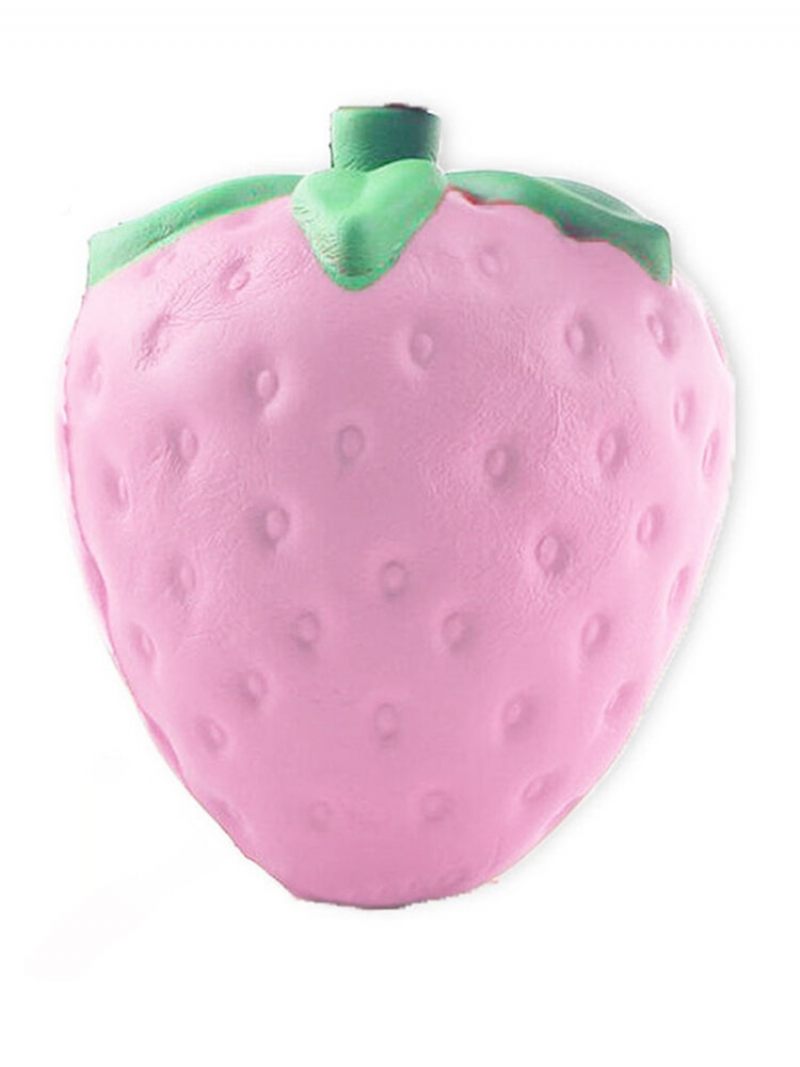 11.5x9.5 cm Kawaii Squishy Strawberry Soft Telefon Kulcstartó Táskák Pántok Lassan Emelkedő