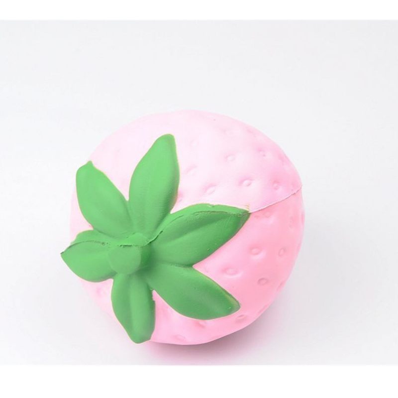 11.5x9.5 cm Kawaii Squishy Strawberry Soft Telefon Kulcstartó Táskák Pántok Lassan Emelkedő