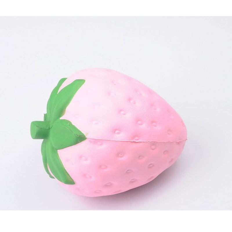 11.5x9.5 cm Kawaii Squishy Strawberry Soft Telefon Kulcstartó Táskák Pántok Lassan Emelkedő