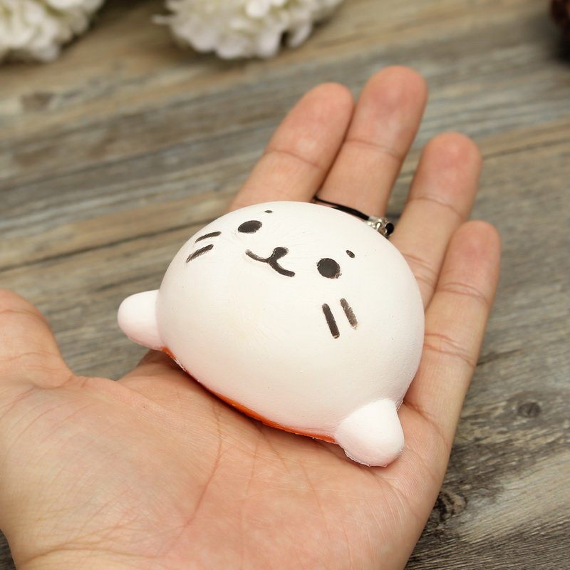 6 cm-es Squishy Szimuláció Cat Lassan Emelkedő Szórakoztató Játékok Dekoráció