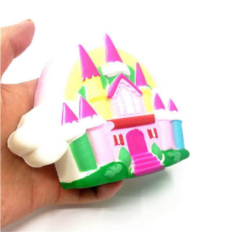 Chameleon Squishy Halloween Castle Lassan Emelkedő Játék 16x11x4cm Eredeti Csomagolással