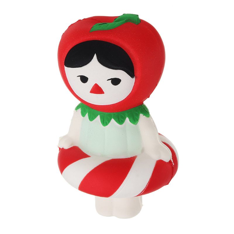 Cherry Girl Squishy Lassan Emelkedő Puha Kollekció Ajándék Dekor Játék Csomagolással