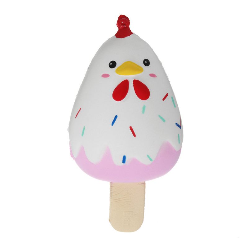 Chick Popsicle Ice-lolly Squishy Lassan Emelkedő Puha Játék Csomagolással